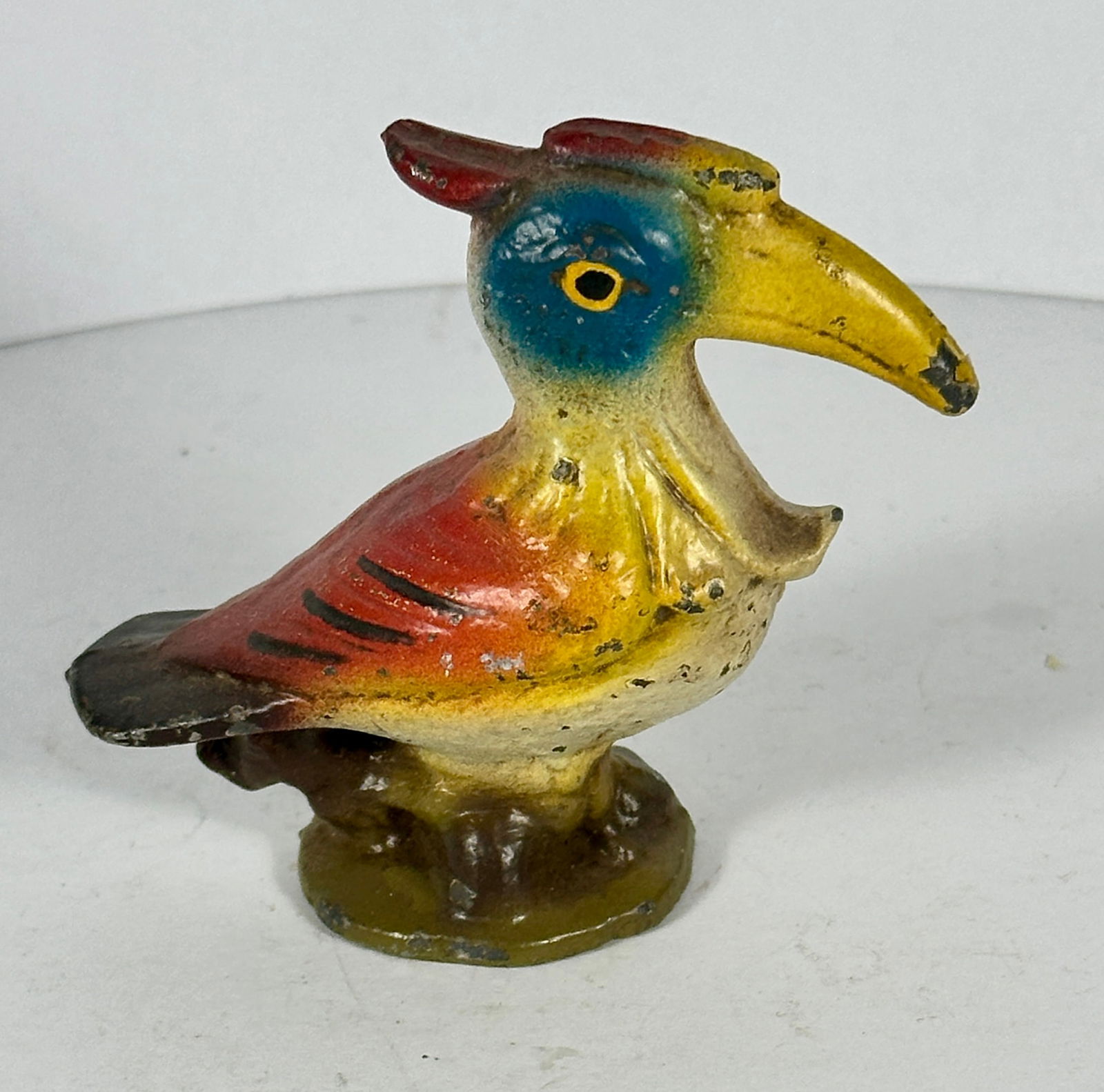 Dodo Bird Cast Iron Bottle Opener: John Wright Co., PA. 2-13/16"T. c.1950. Catalog No. F122