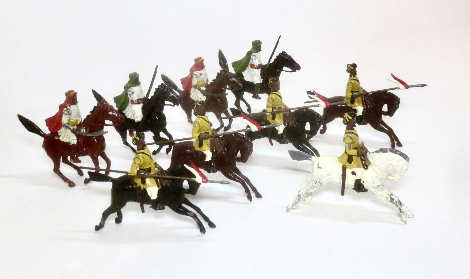 Britains Mounted Arabs & Skinners Horse Lancers (1 of 1)