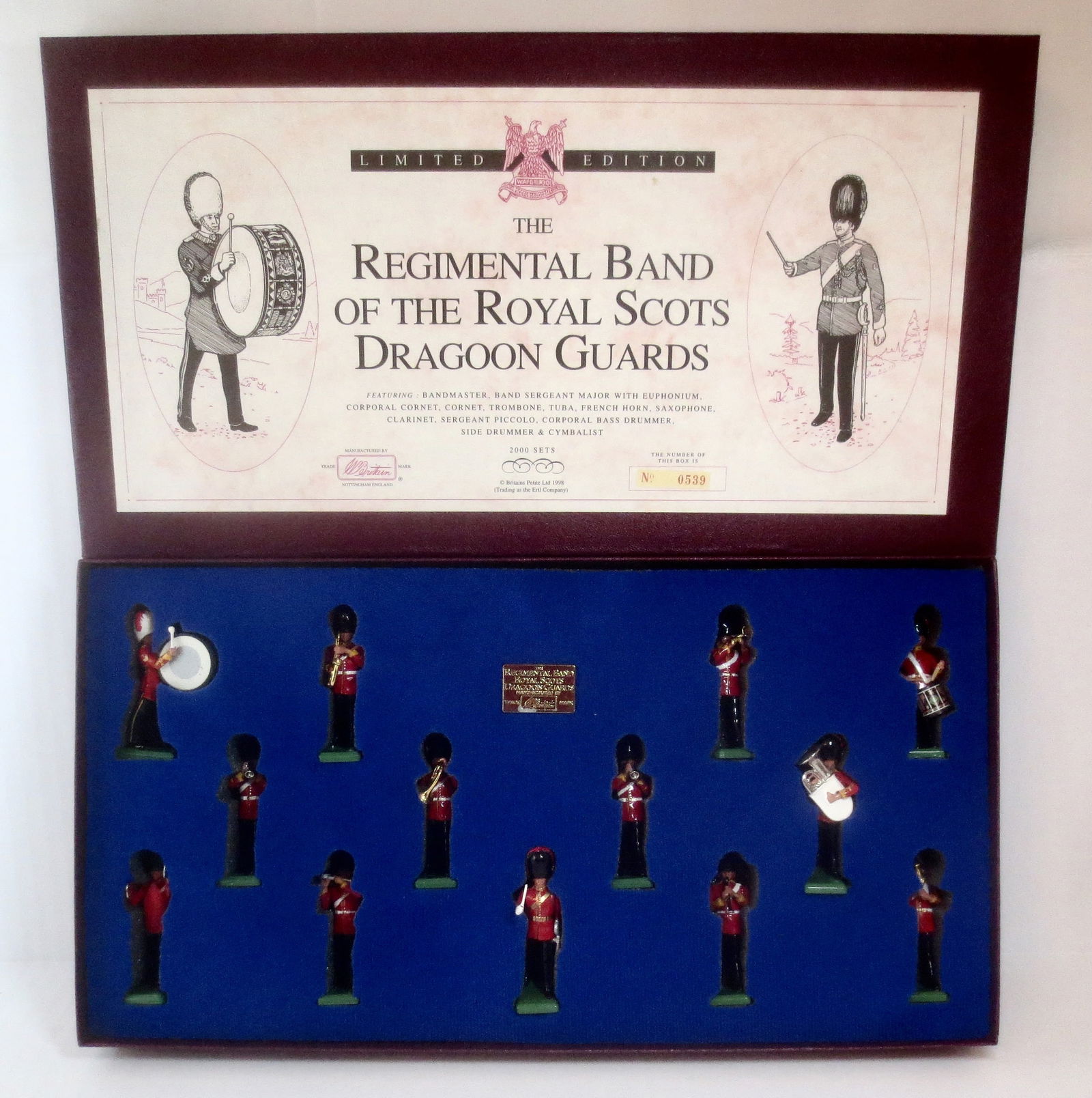 Britains The Royal Scots Dragoon Guards Band (1 of 1)