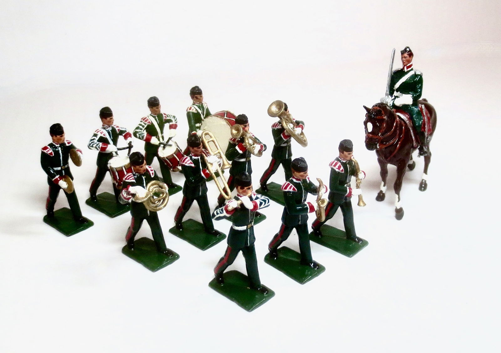 Regimental Marching Band with Mounted Officer (1 of 1)