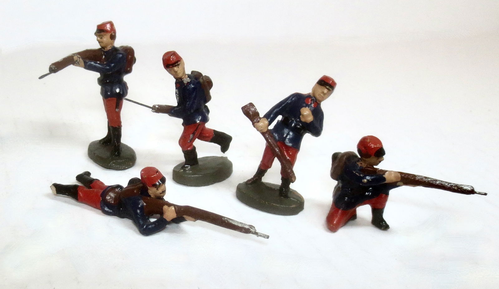 Elastolin Composition French Infantry In Action (1 of 1)