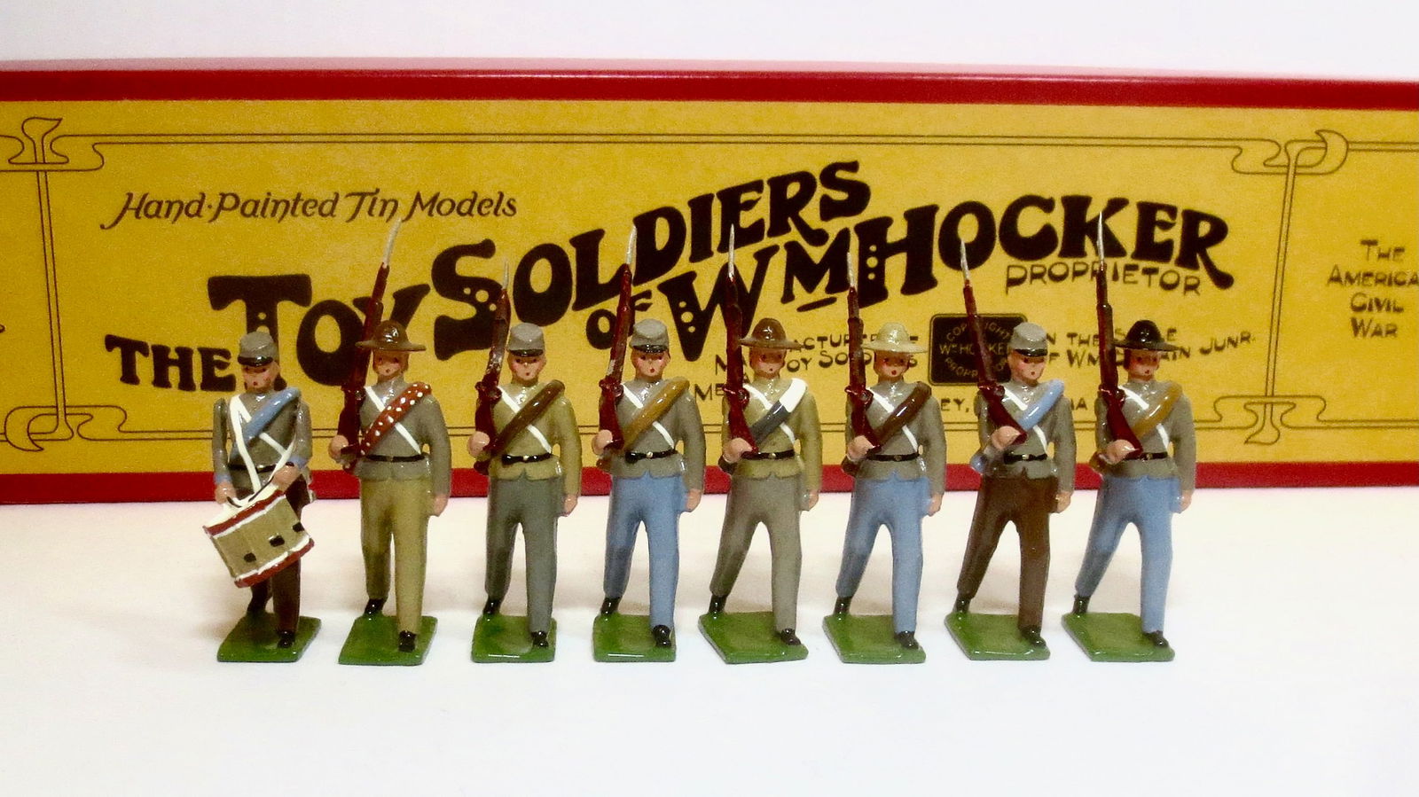 Wm. Hocker #345 Confederate (Butternut) Infantry (1 of 1)