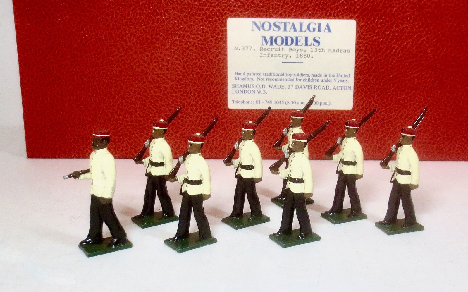 Nostalgia Recruit Boys, 13th Madras Infantry (1 of 1)
