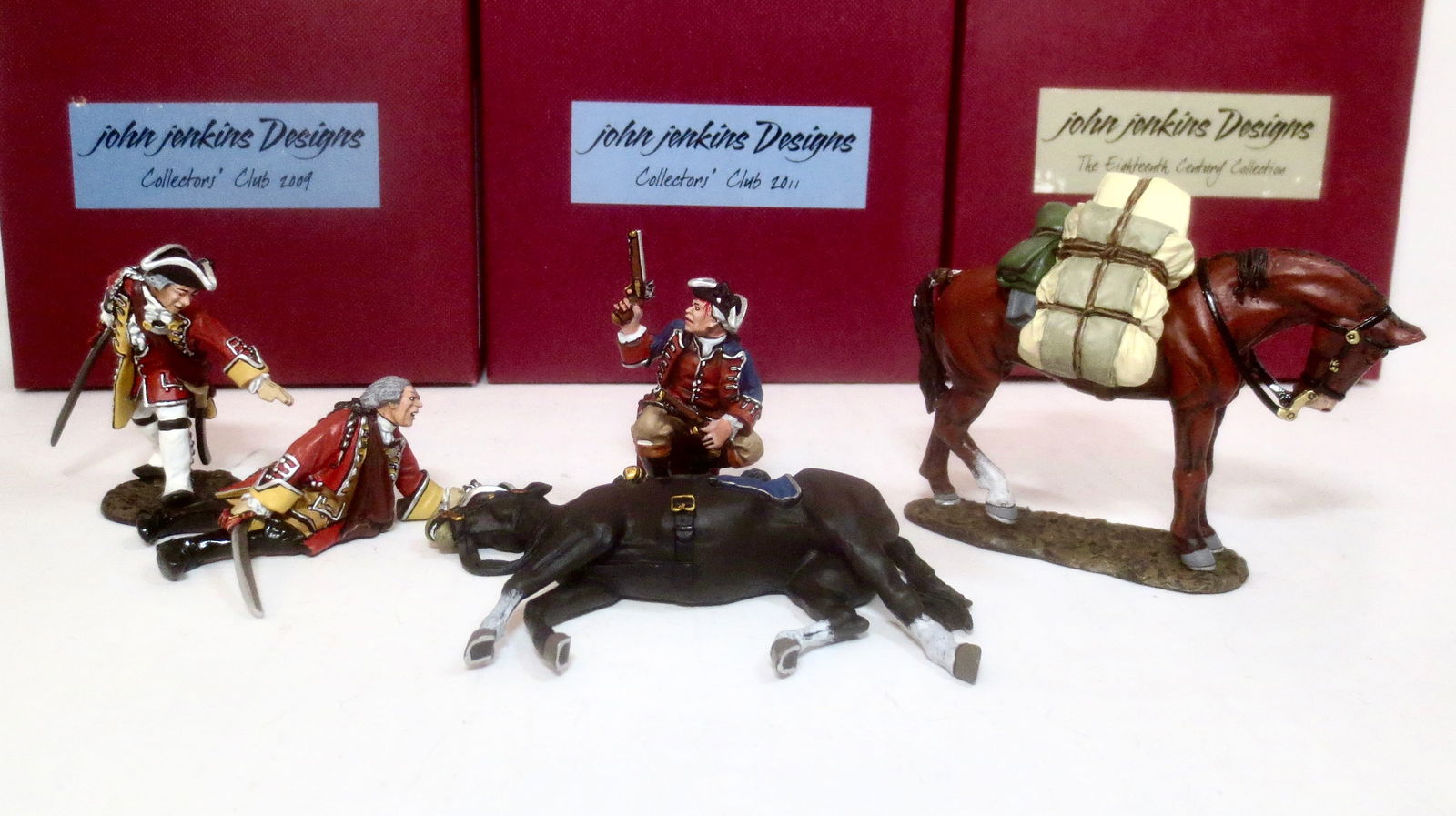 John Jenkins "Battle on The Monongahela, 1755" (1 of 1)