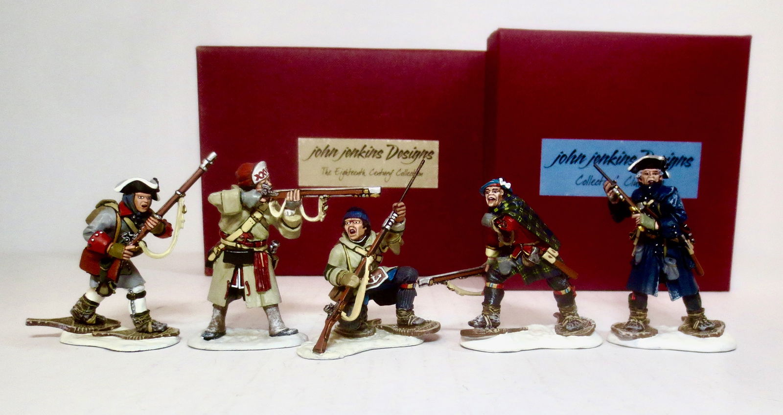 John Jenkins "Battle on Snowshoes, 1758" (1 of 1)