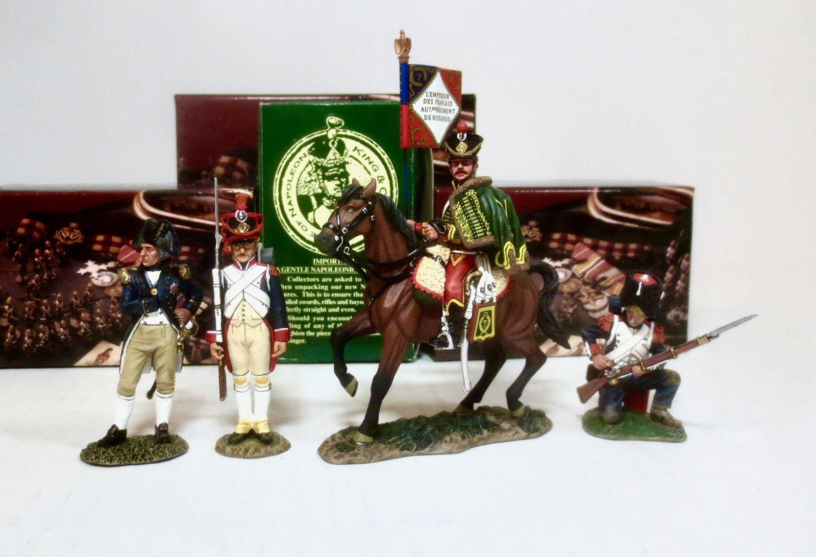 King & Country The Age of Napoleon Catalogue de soldats miniatures