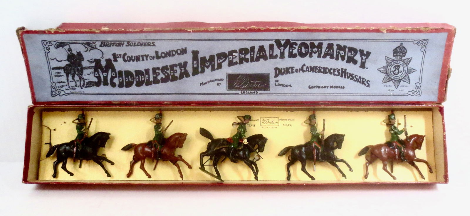 Britains #83 RARE Middlesex Yeomanry (1 of 1)