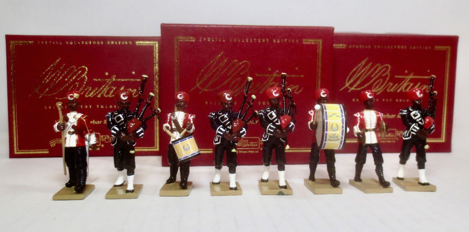 Britains Purbiah Pipes & Drums Sets (1 of 1)