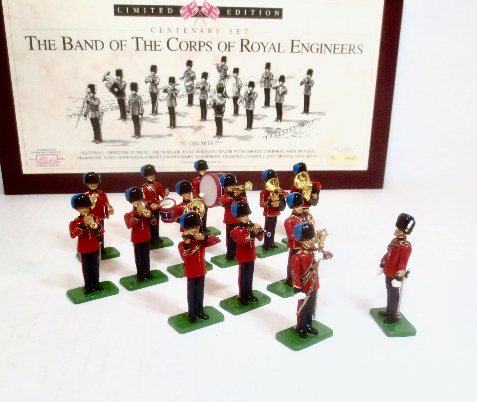 Britains #00260 Corps of Royal Engineers Band (1 of 1)