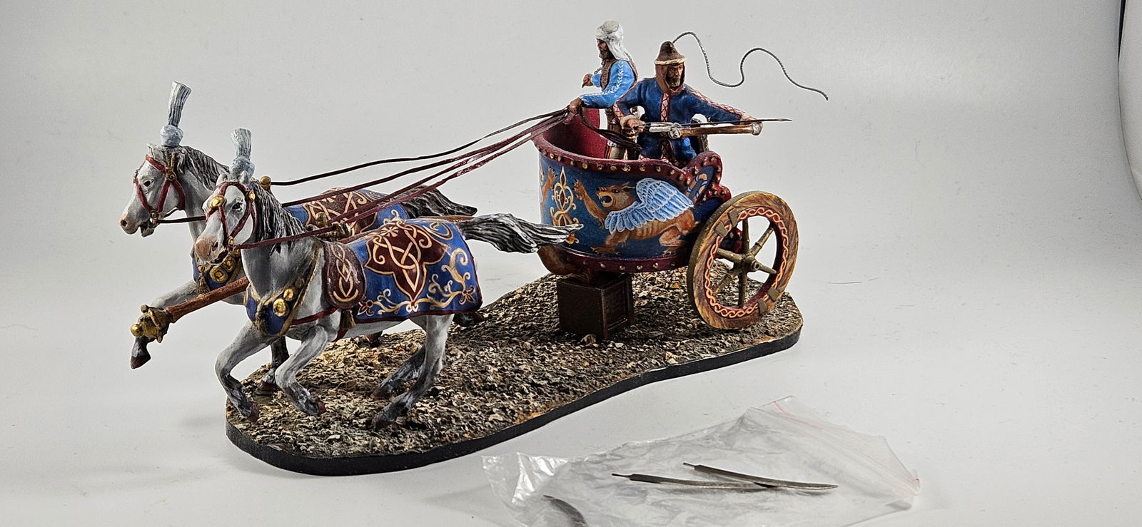 St. Petersburg Russia 2 Horse Persian Chariot (1 of 4)