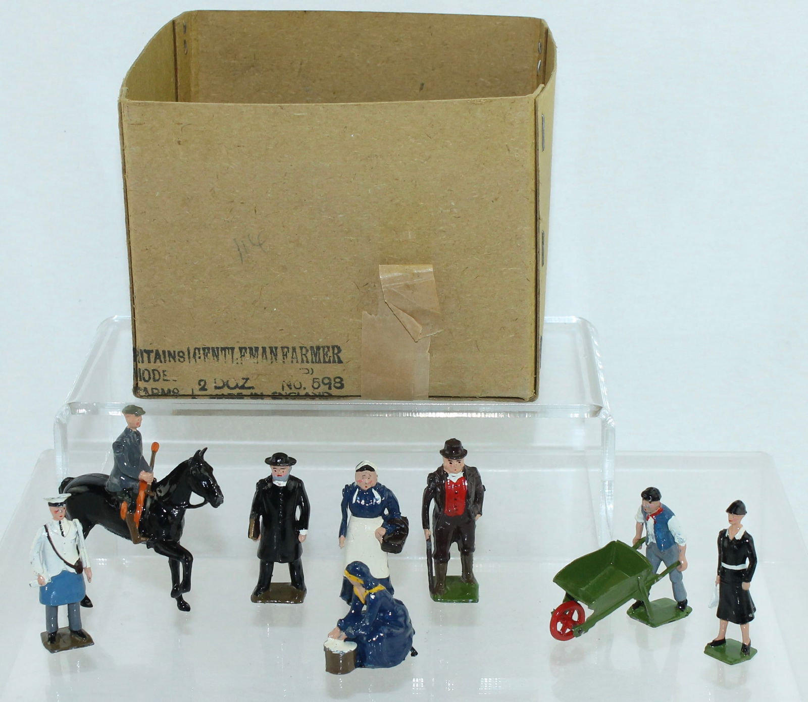 Britains Lot Gentleman Farmer Store Stock Box (1 of 4)