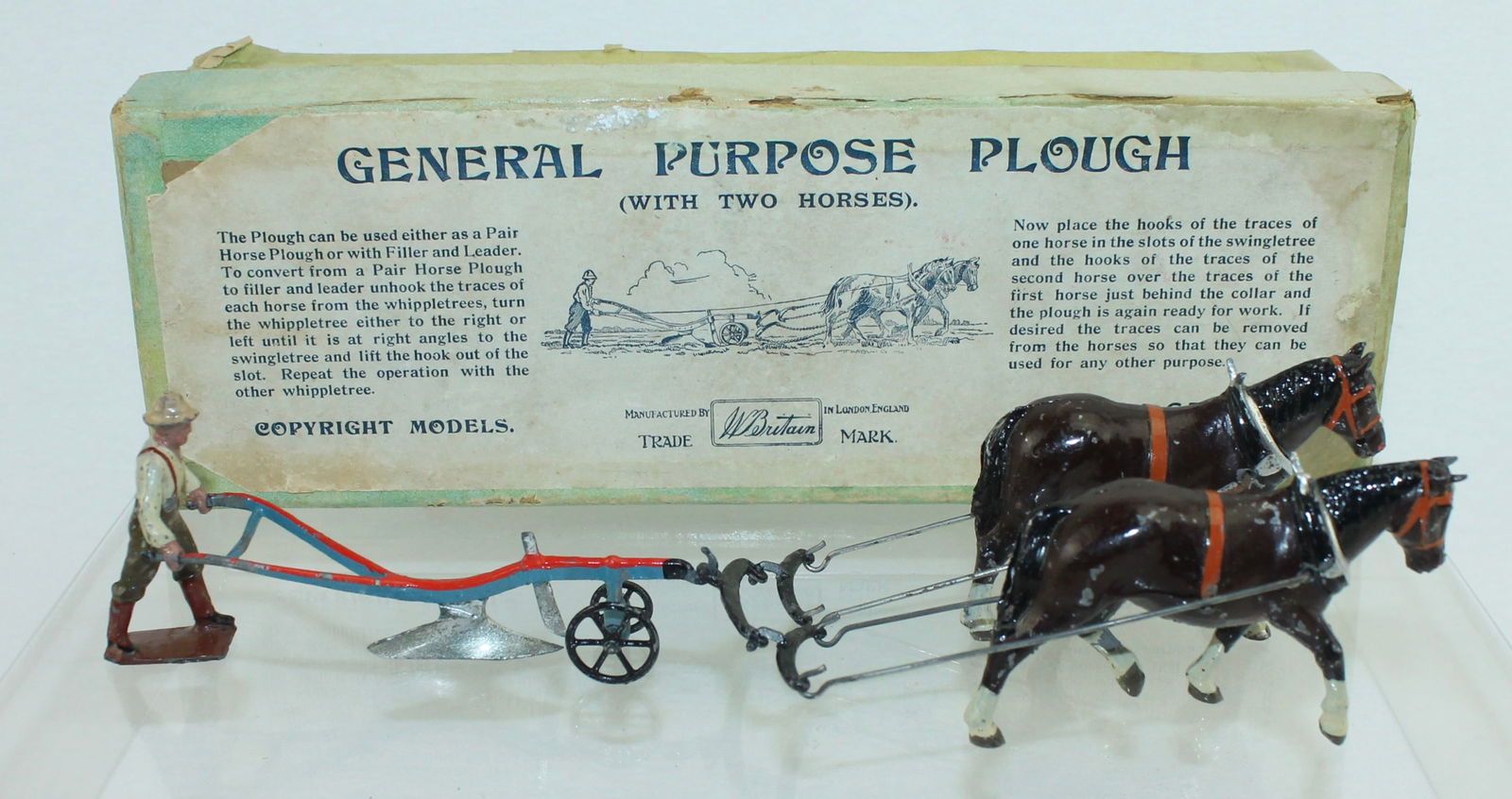Britains Set 6-F General Purpose Plow (1 of 3)