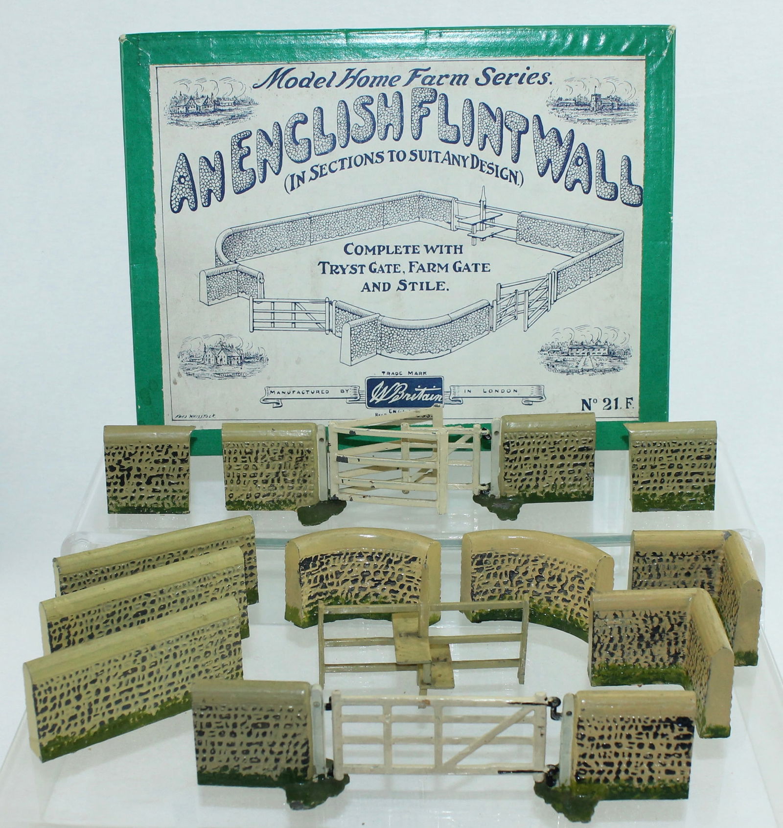 Britains Set 21-F English Flint Wall (1 of 4)
