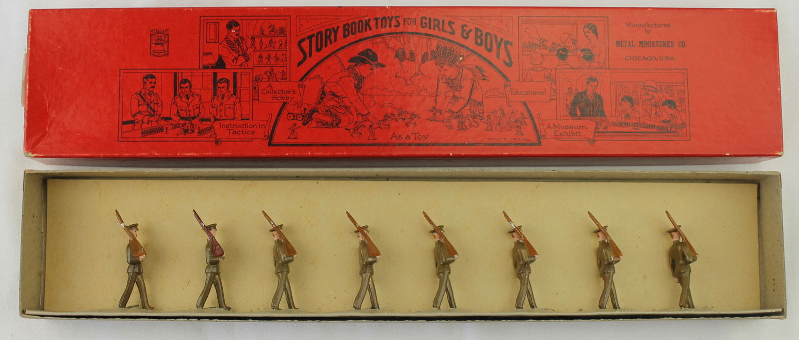 Jones Set 5413 U S Marines in Peak Caps (1 of 2)