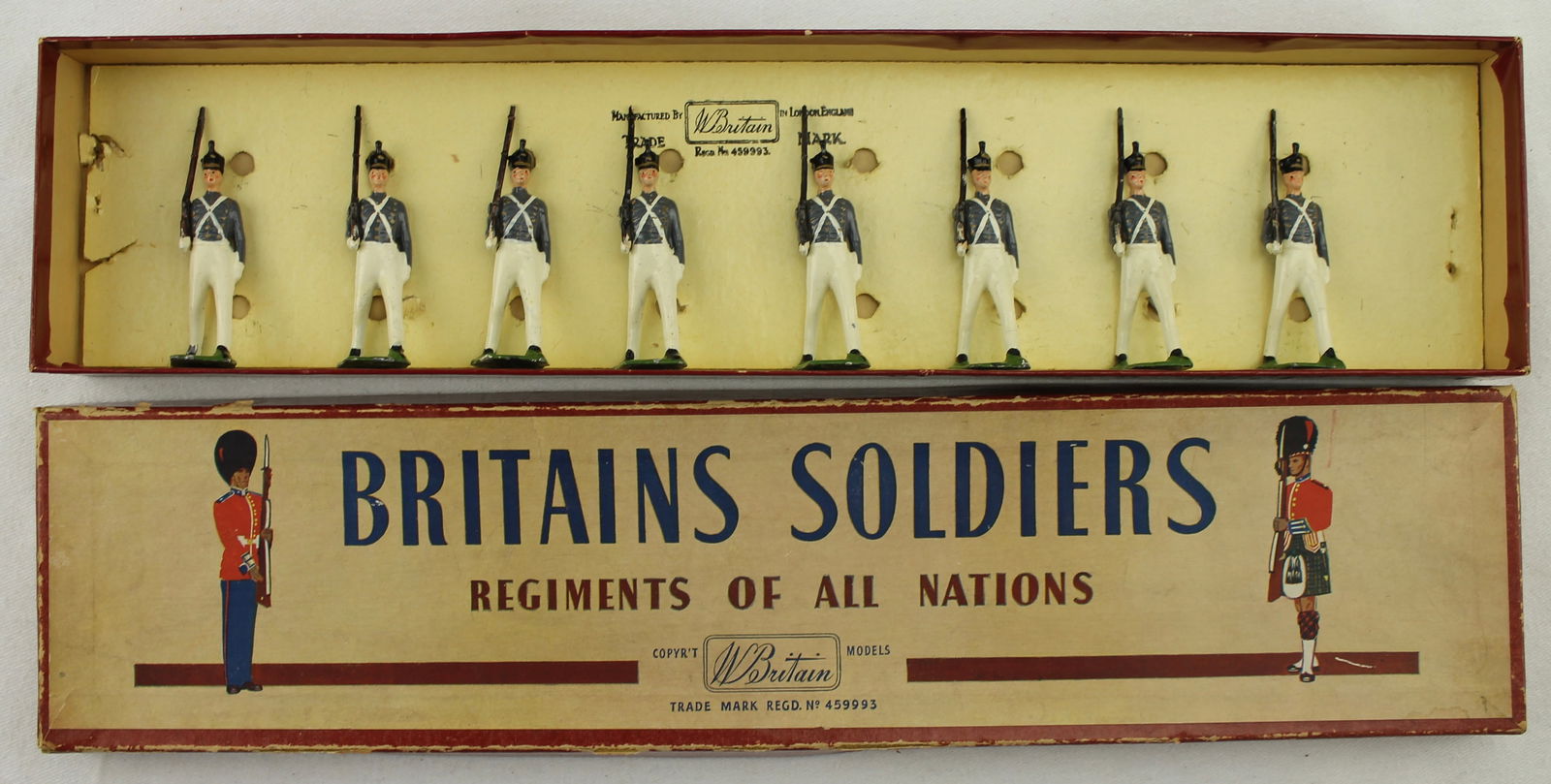 Britains Set 299 West Point Cadets (1 of 3)