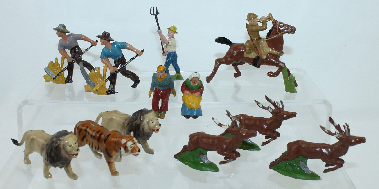 Lot of French Dimestore Farm and Military (1 of 1)