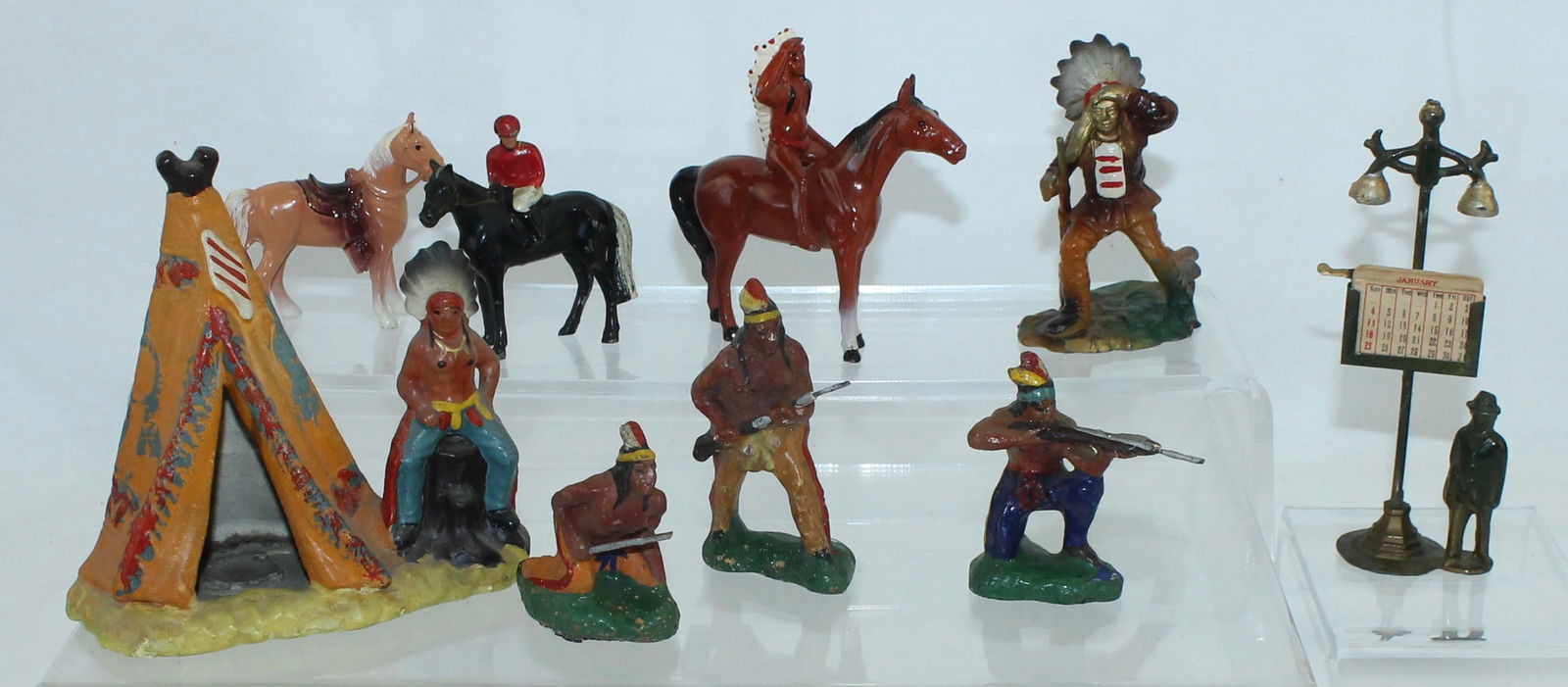 Japanese Lot of North American Indians (1 of 3)