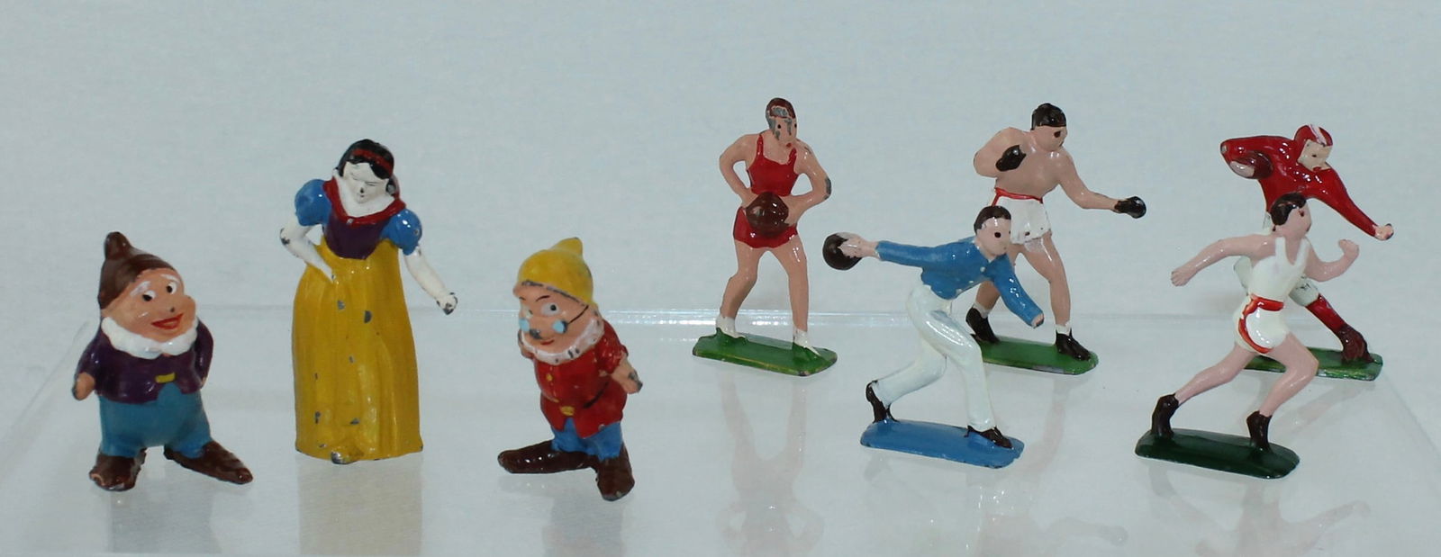 Lot of Japanese Metal Character Figures (1 of 3)