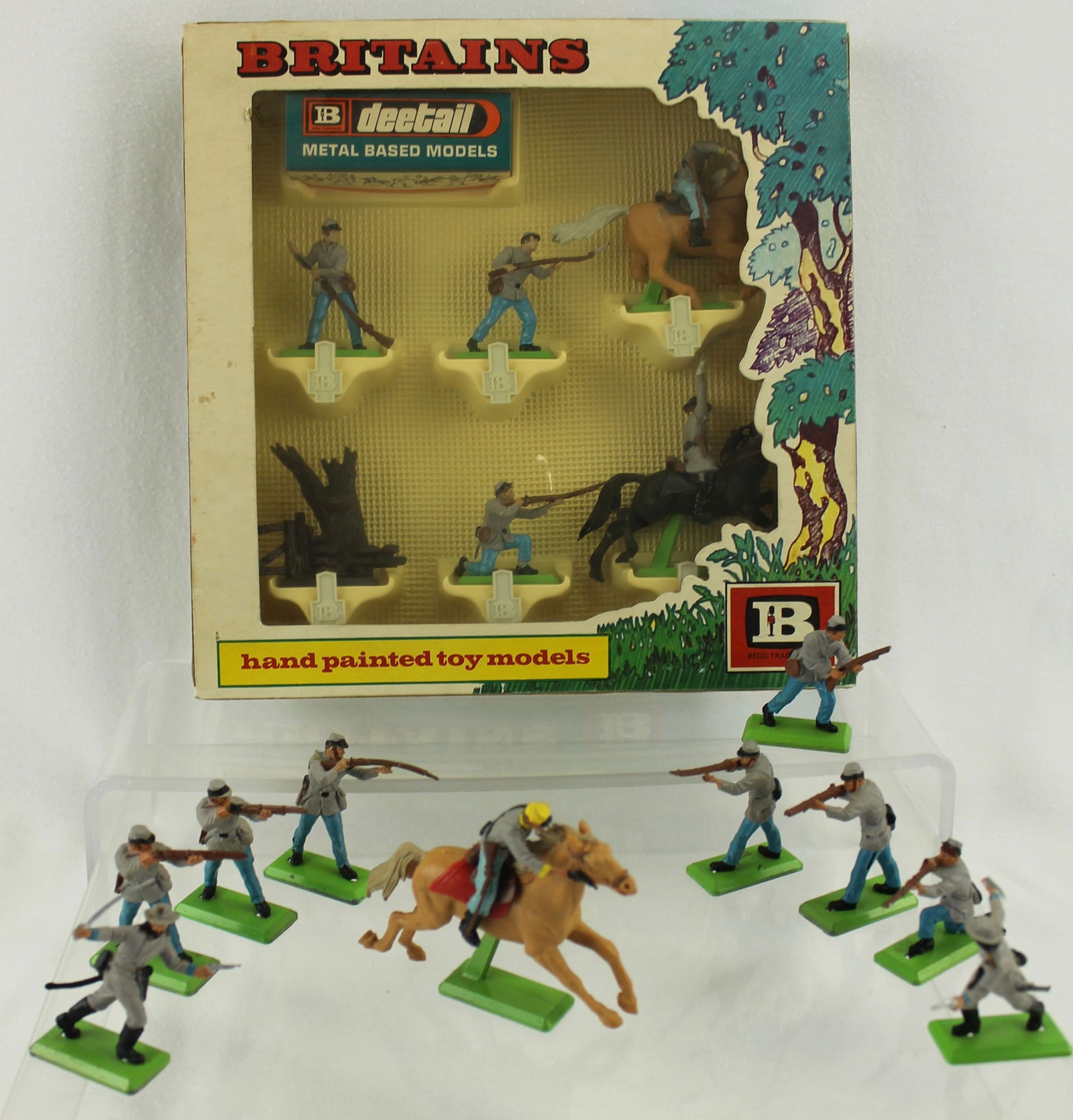 Brtiains Lot of ACW Confederate Infantry (1 of 2)