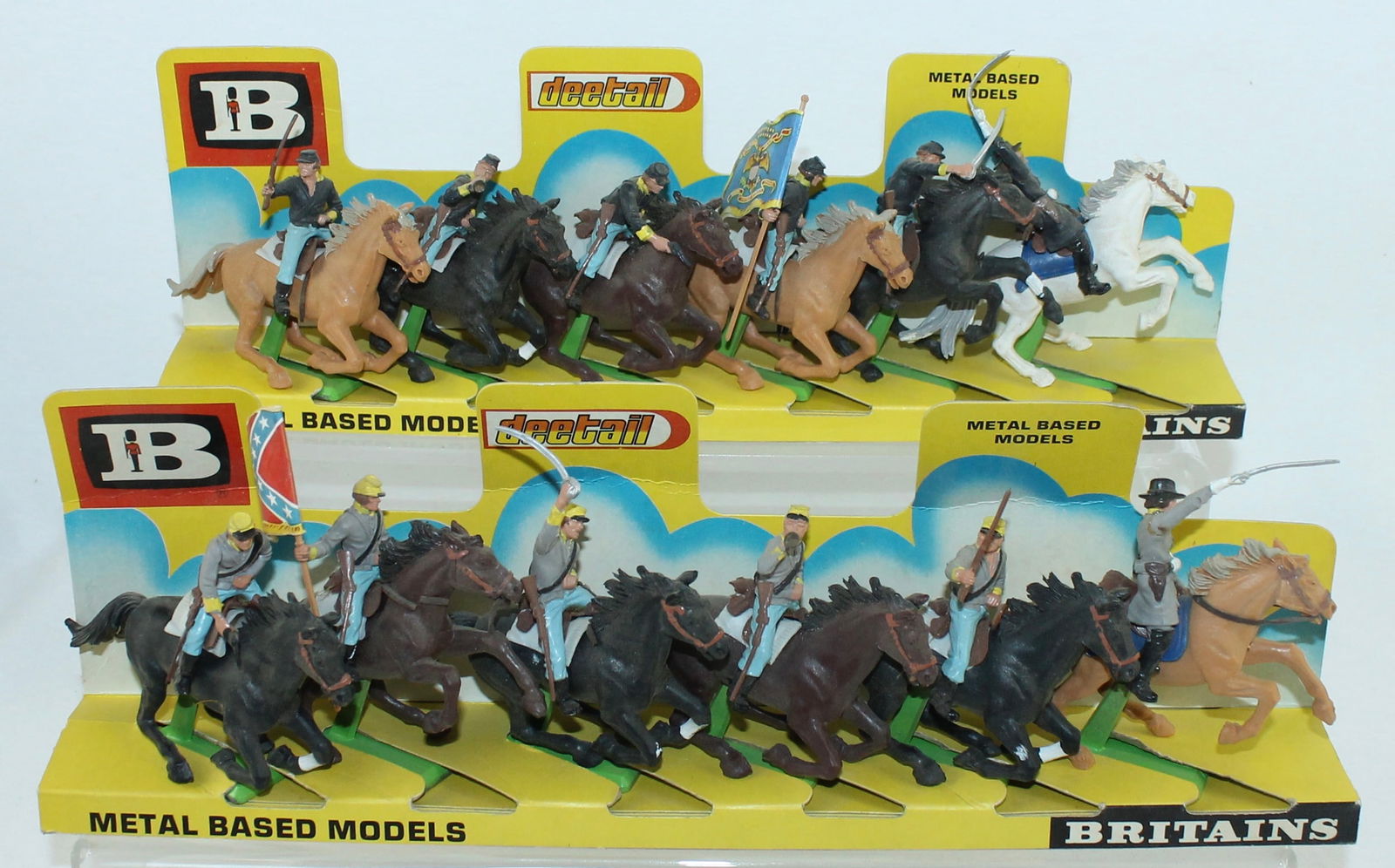 Britains Lot ACW Union and Confederate Cavalry (1 of 1)