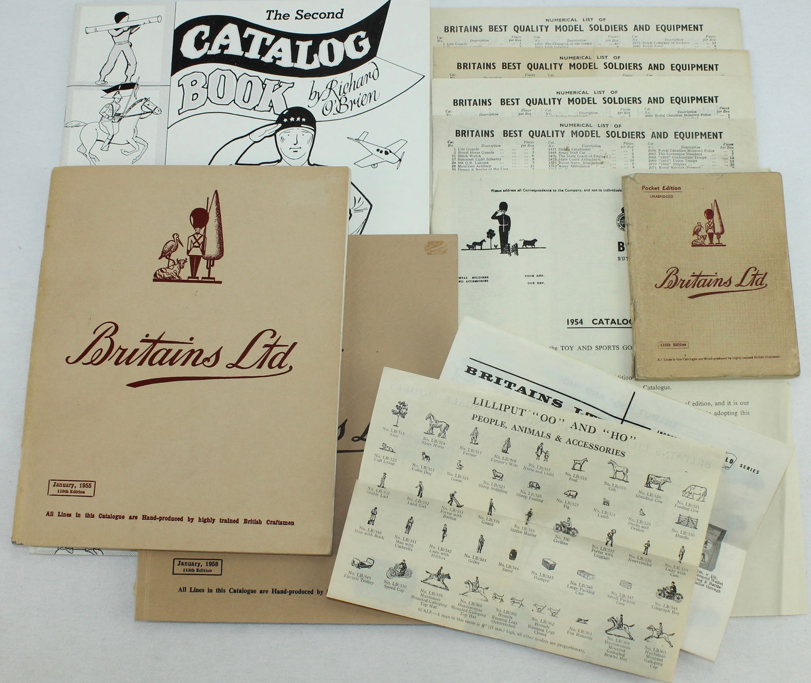 Britains Lot of Original Catalogs (1 of 1)