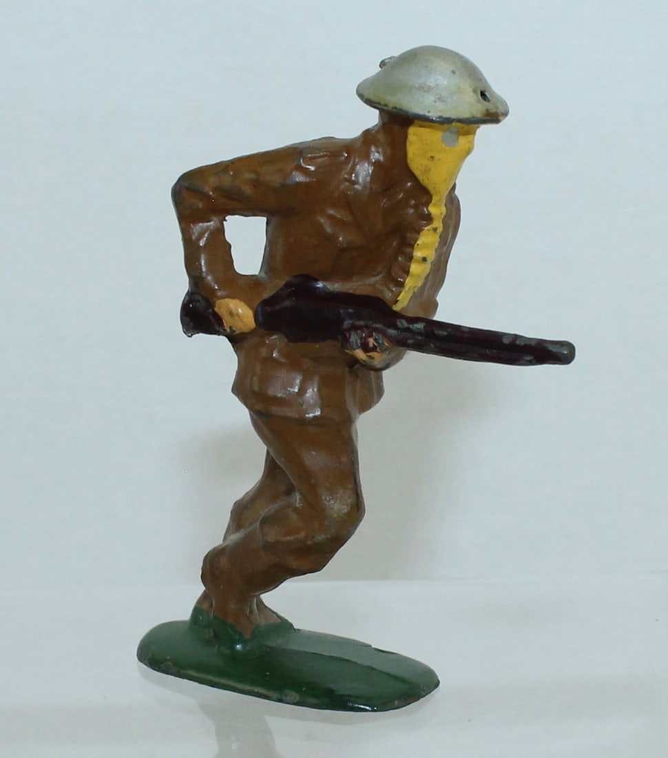 All-Nu Rare AN13 Running with Gas Mask: Rare. 1 Piece. Condition Very Good to Excellent. No Box.