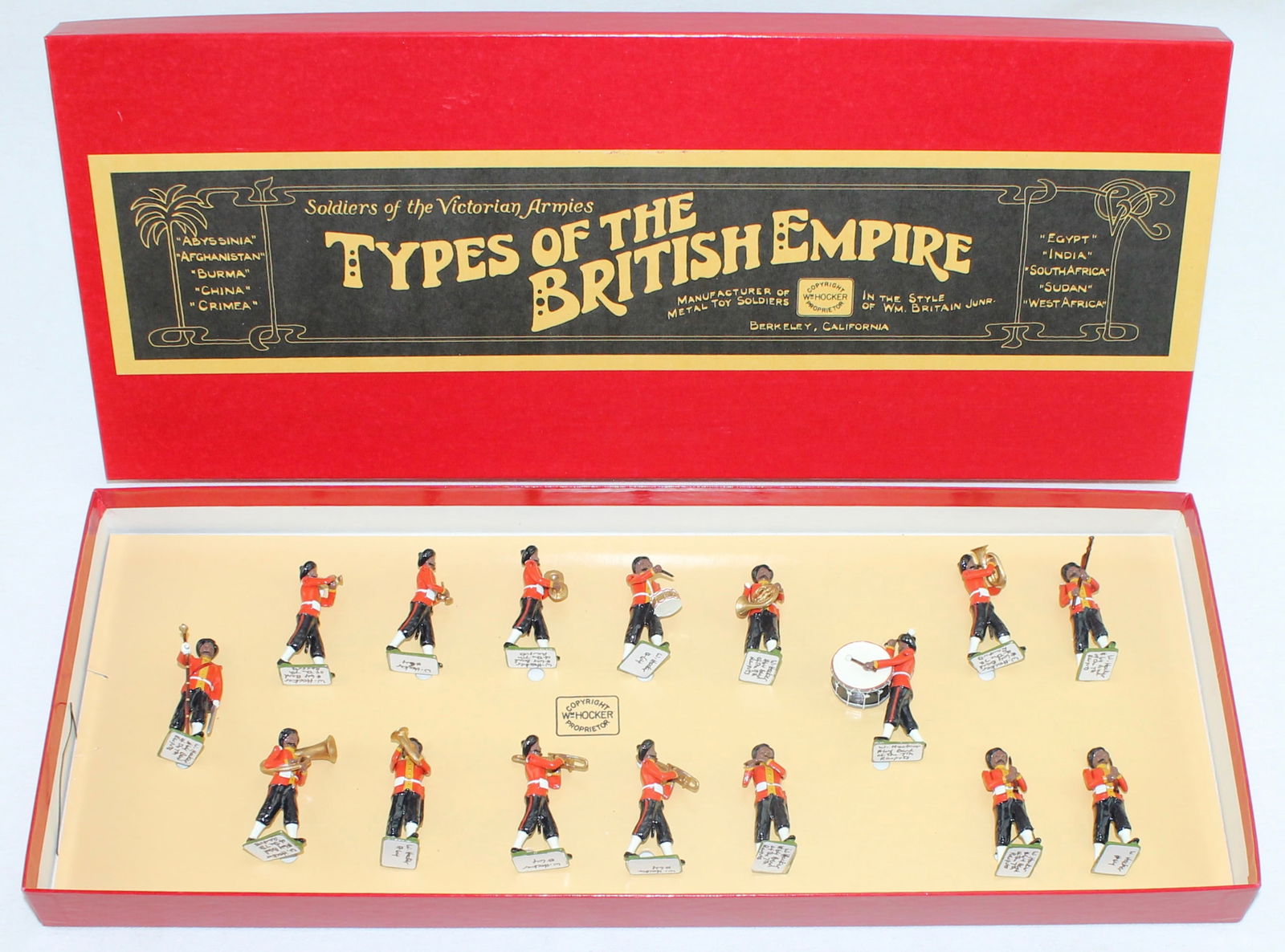 Hocker Set 64 Band of the 7th Rajputs (1 of 2)