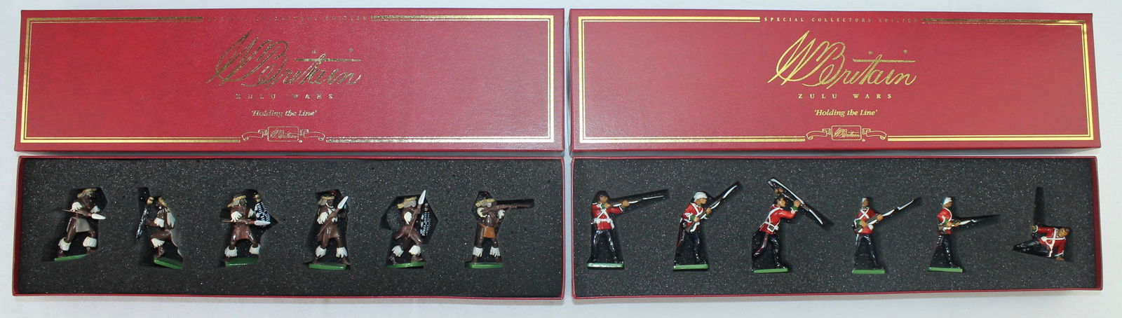 Britains Lot Zulus British Holding the Line (1 of 2)