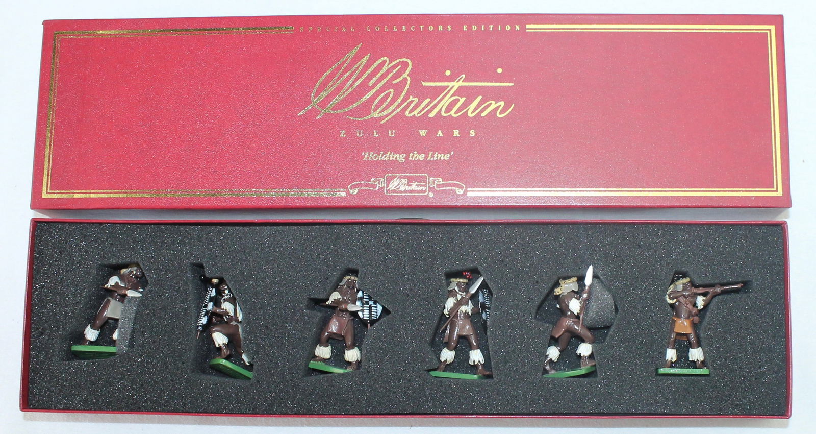 Britains Set 40174 Zulus Holding the Line (1 of 1)