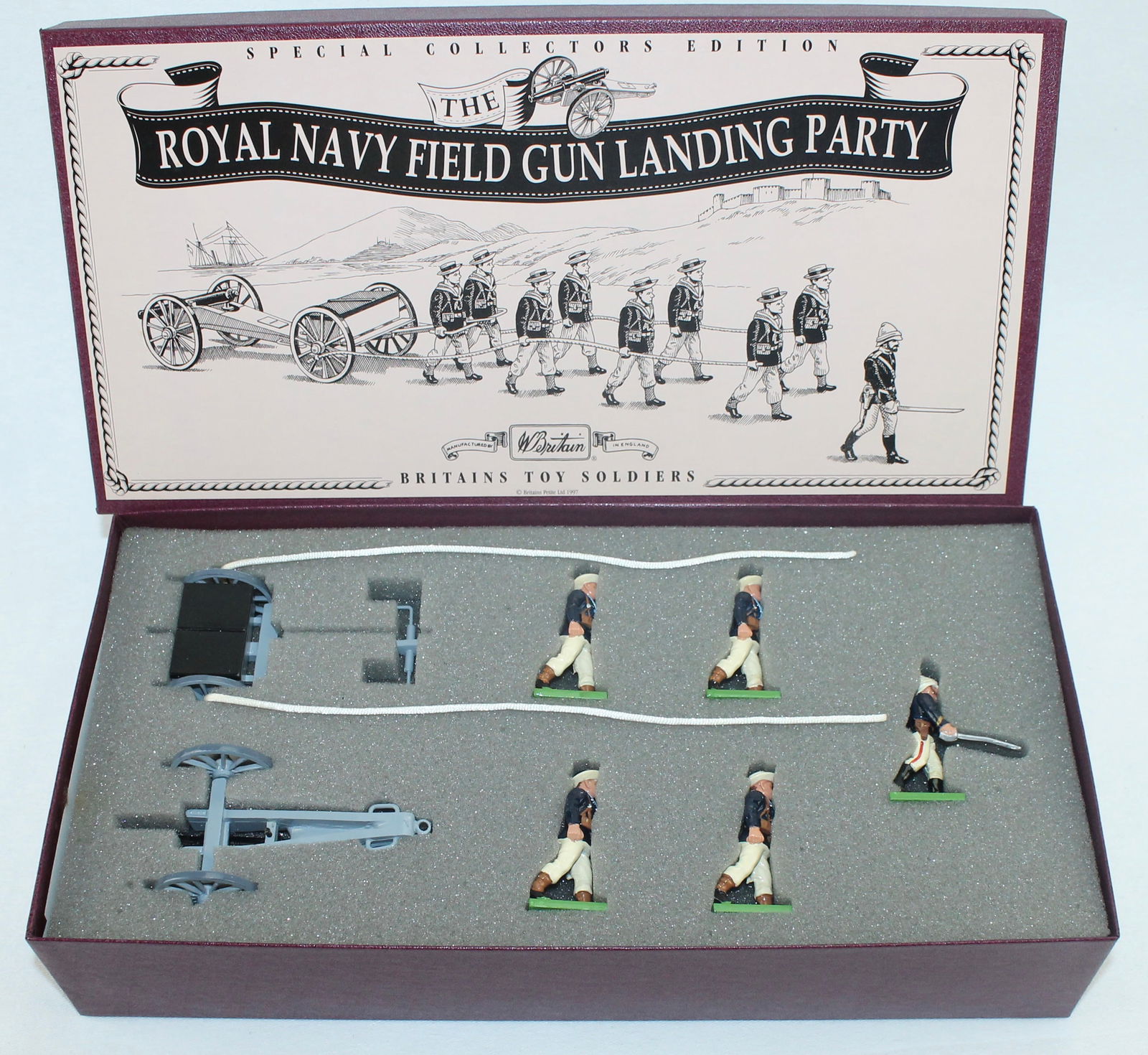Britains Set 8898 Royal Navy Landing Party (1 of 1)