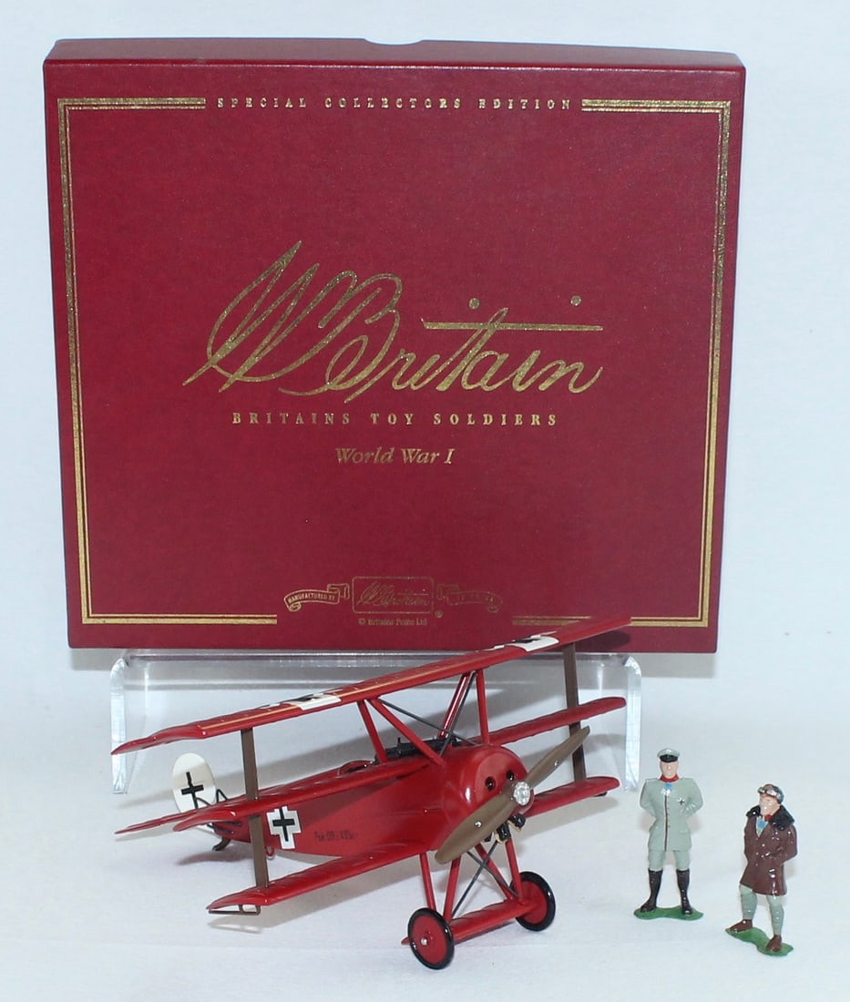 Britains Set 158 Fokker DR 1 Plane (1 of 2)