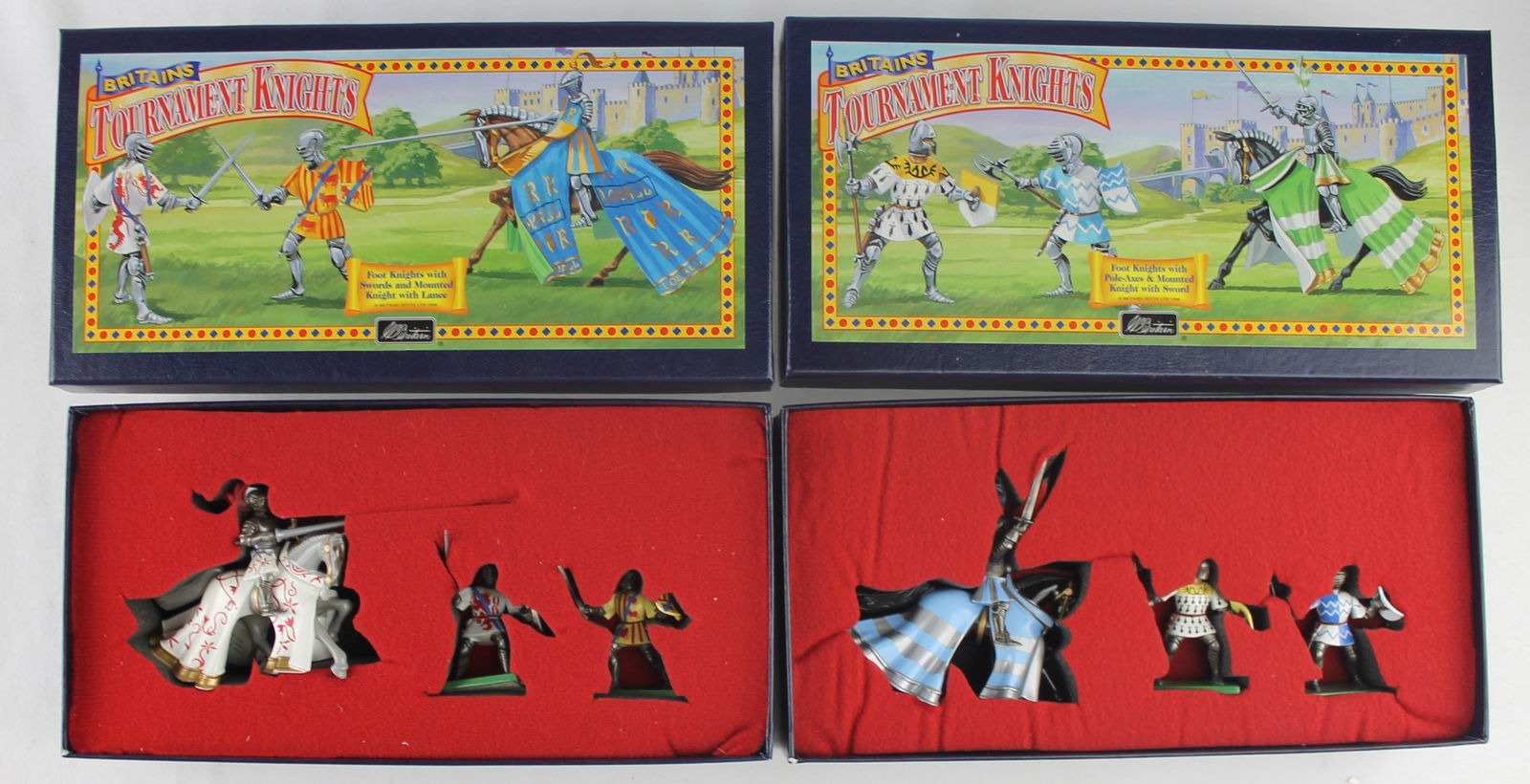 Britains Lot Foot Knights (1 of 2)