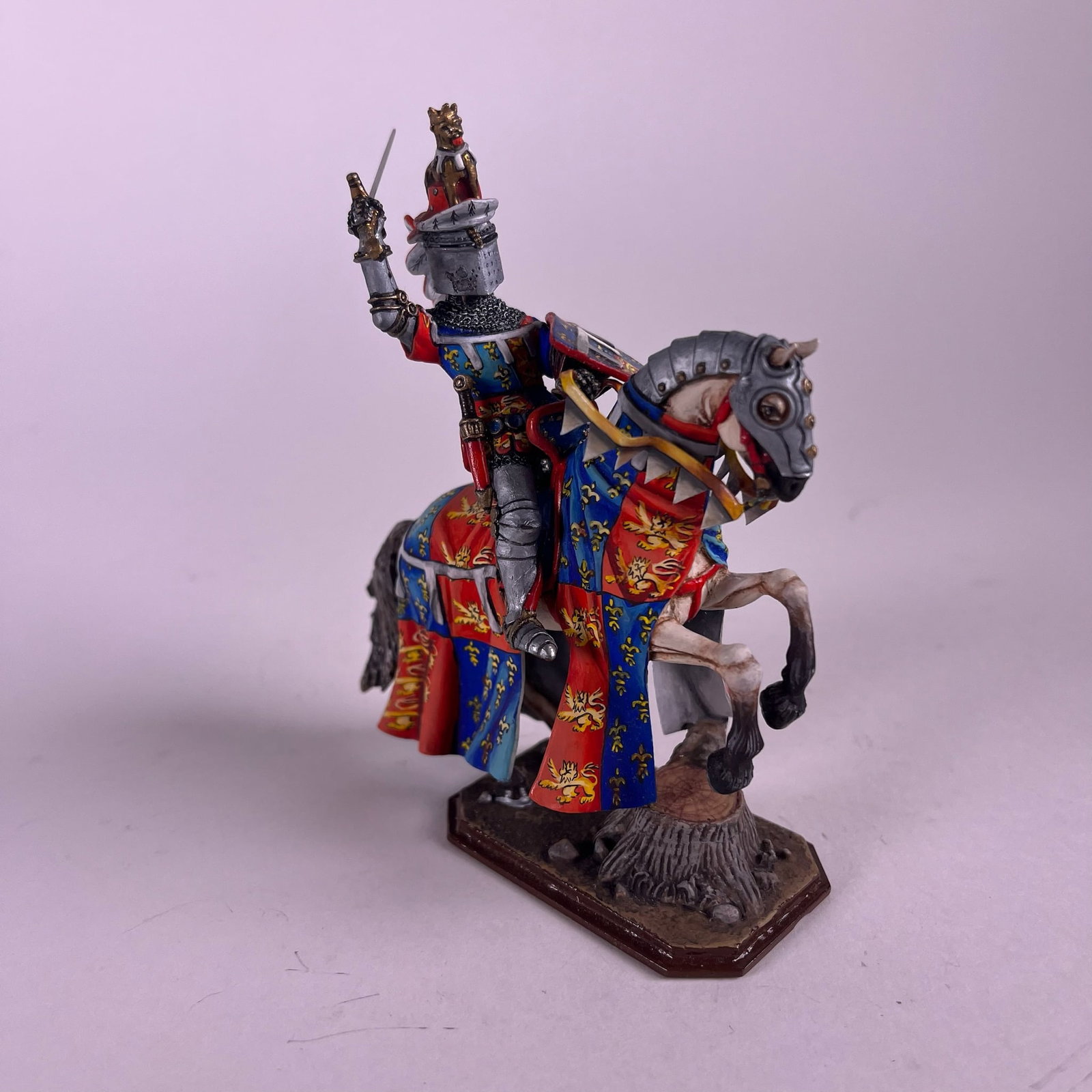 St Petersburg Collection Edward the Black Prince: No 364. Detachable helm. 1 piece. Condition excellent. Unboxed.