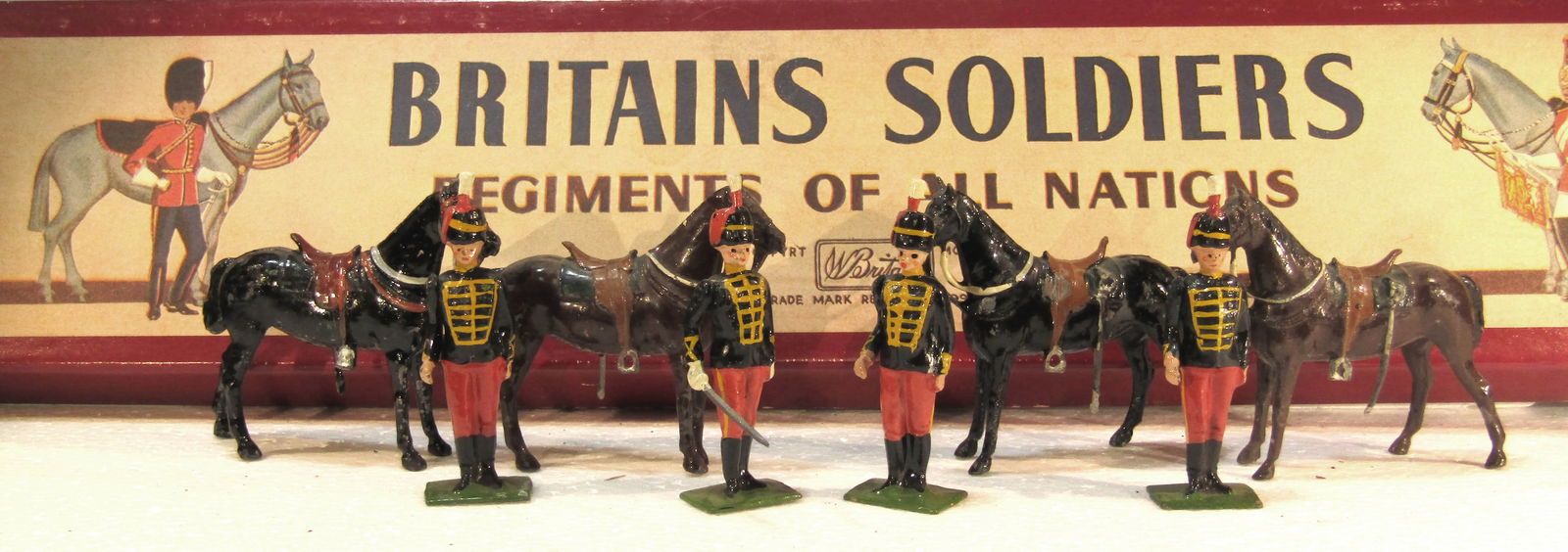 Britains No 182 11th Hussars (1 of 2)