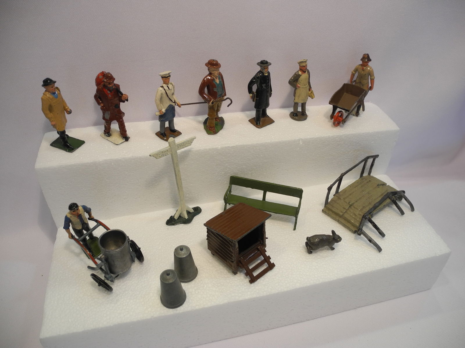 Assortment of Farm Figures and Hand Equipment (1 of 2)