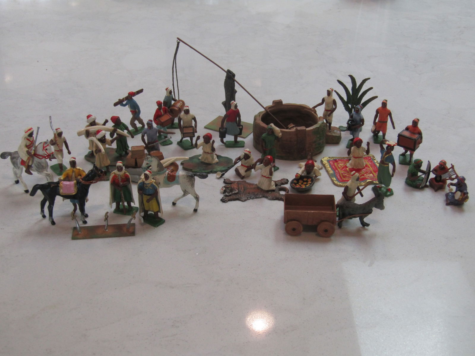 Arab Marketplace by a Well (1 of 5)