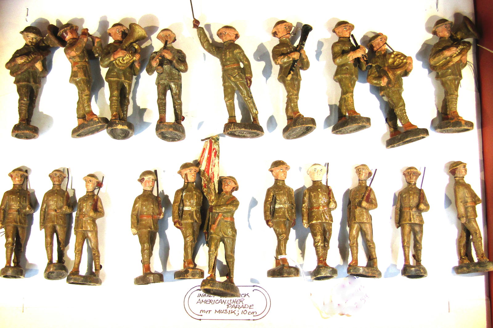 Elastolin WWI US Doughboys Parade (1 of 3)