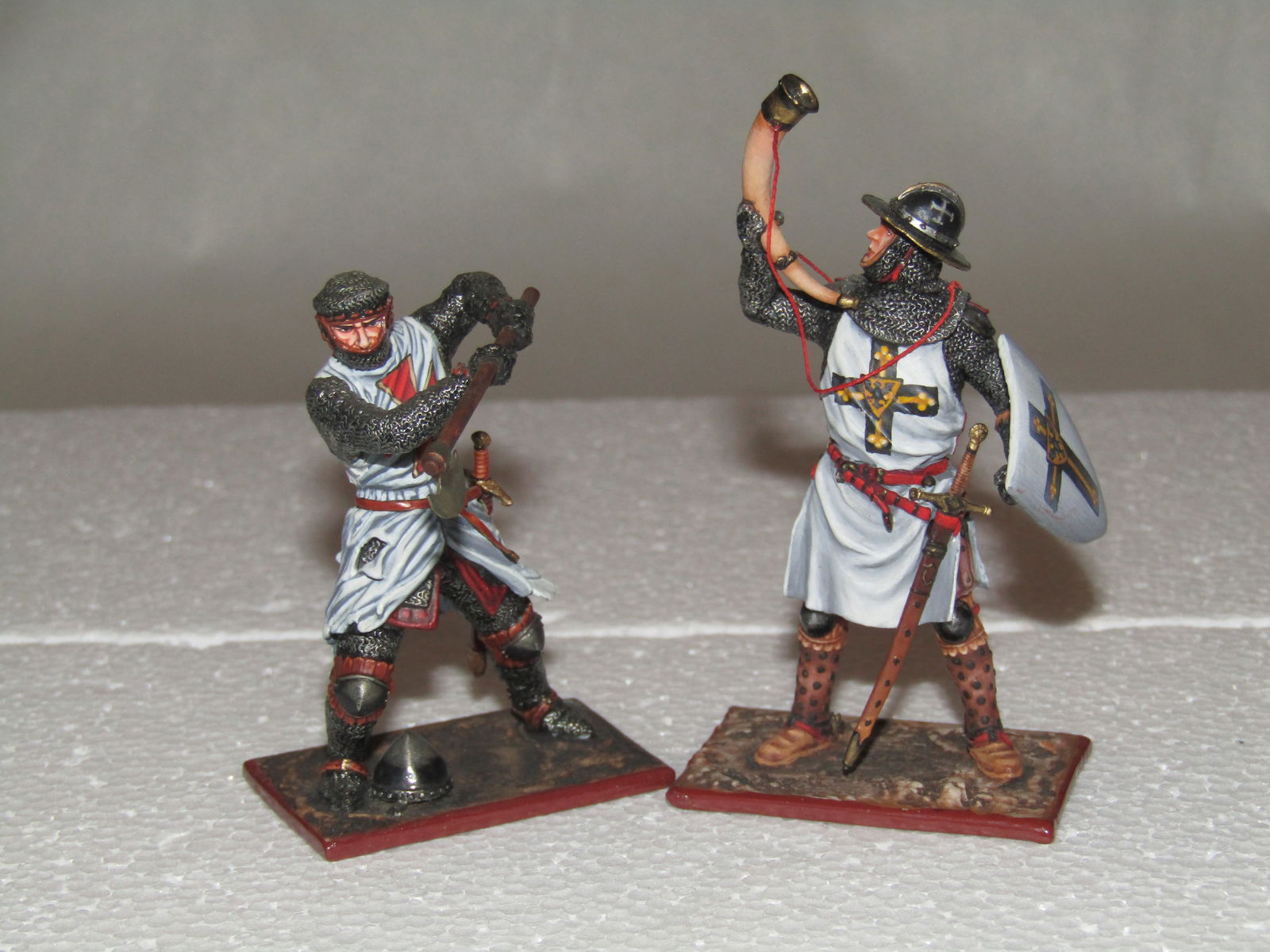 St Petersburg Two Crusader Knights (1 of 2)