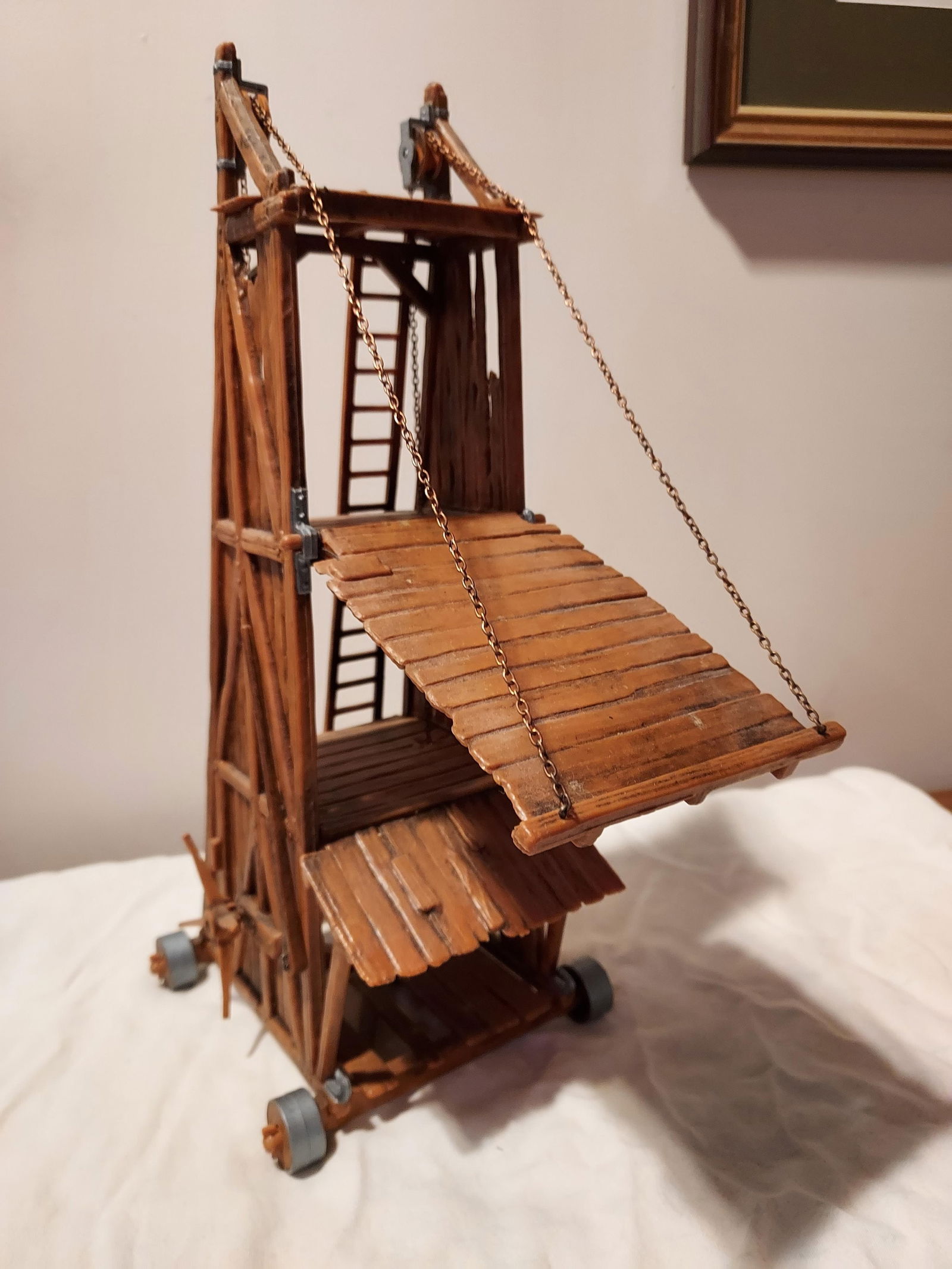 Hausser Elastolin Medieval Siege Tower (1 of 2)