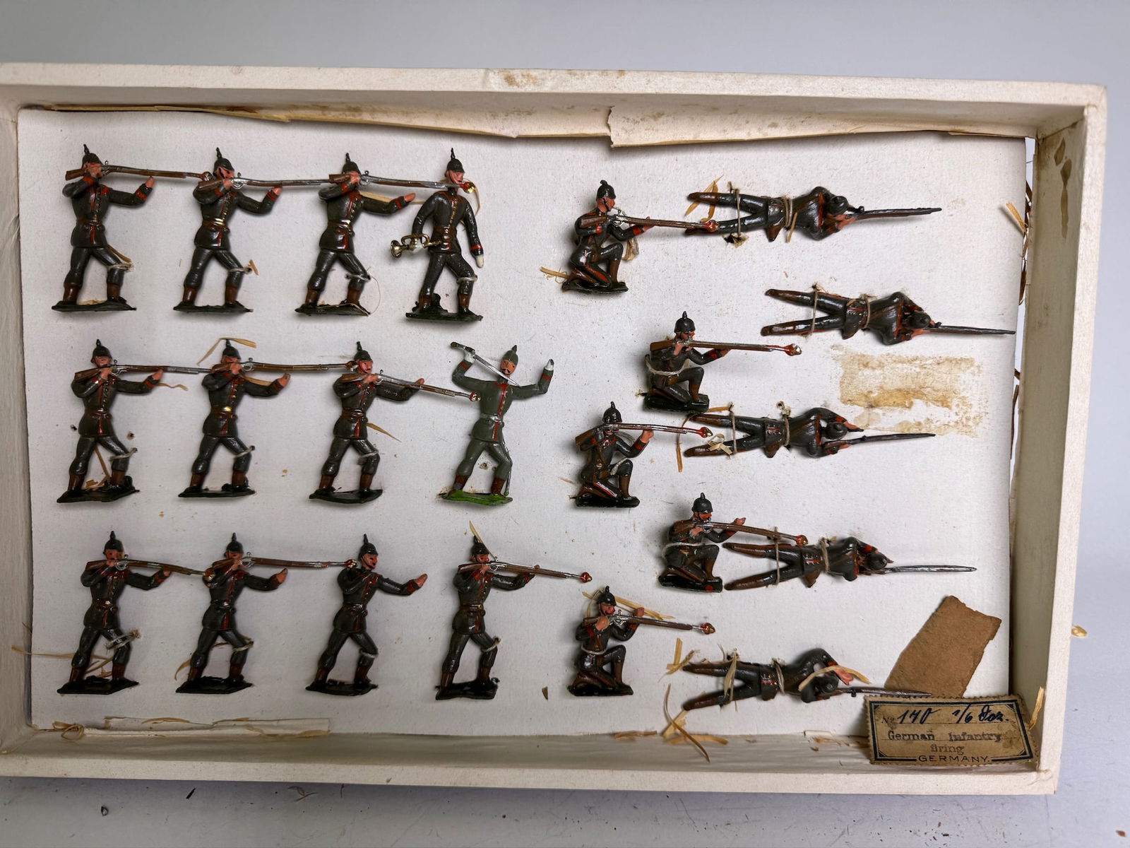 Heyde German Infantry Standing, Kneeling, and (1 of 2)