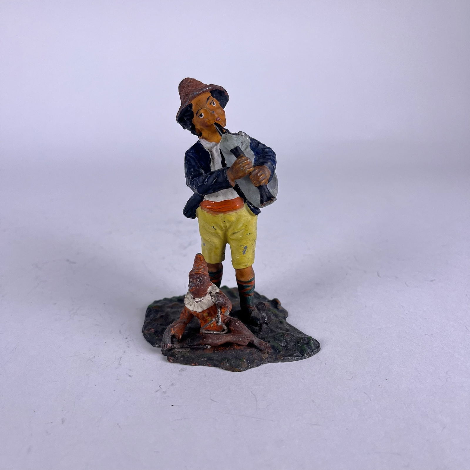 Heyde Nipet of Musician with Monkey Playing (1 of 2)