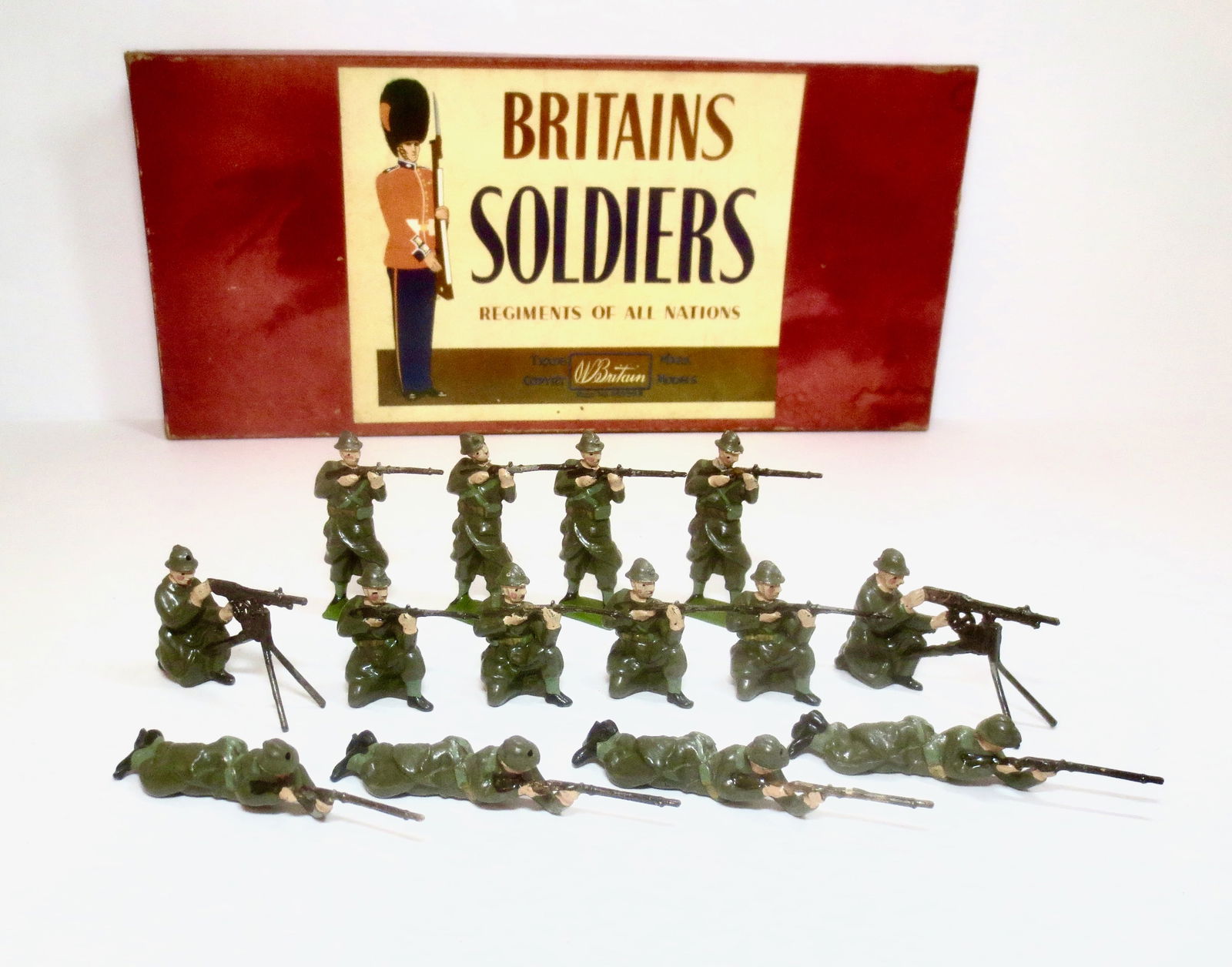 Britains #1383 Belgian Army Infantry of The Line (1 of 1)