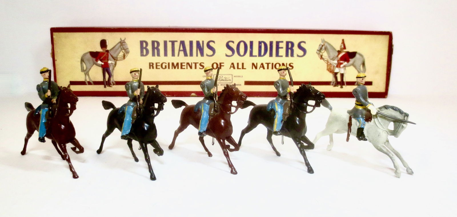 Britains #2055 Confederate Cavalry (1 of 1)