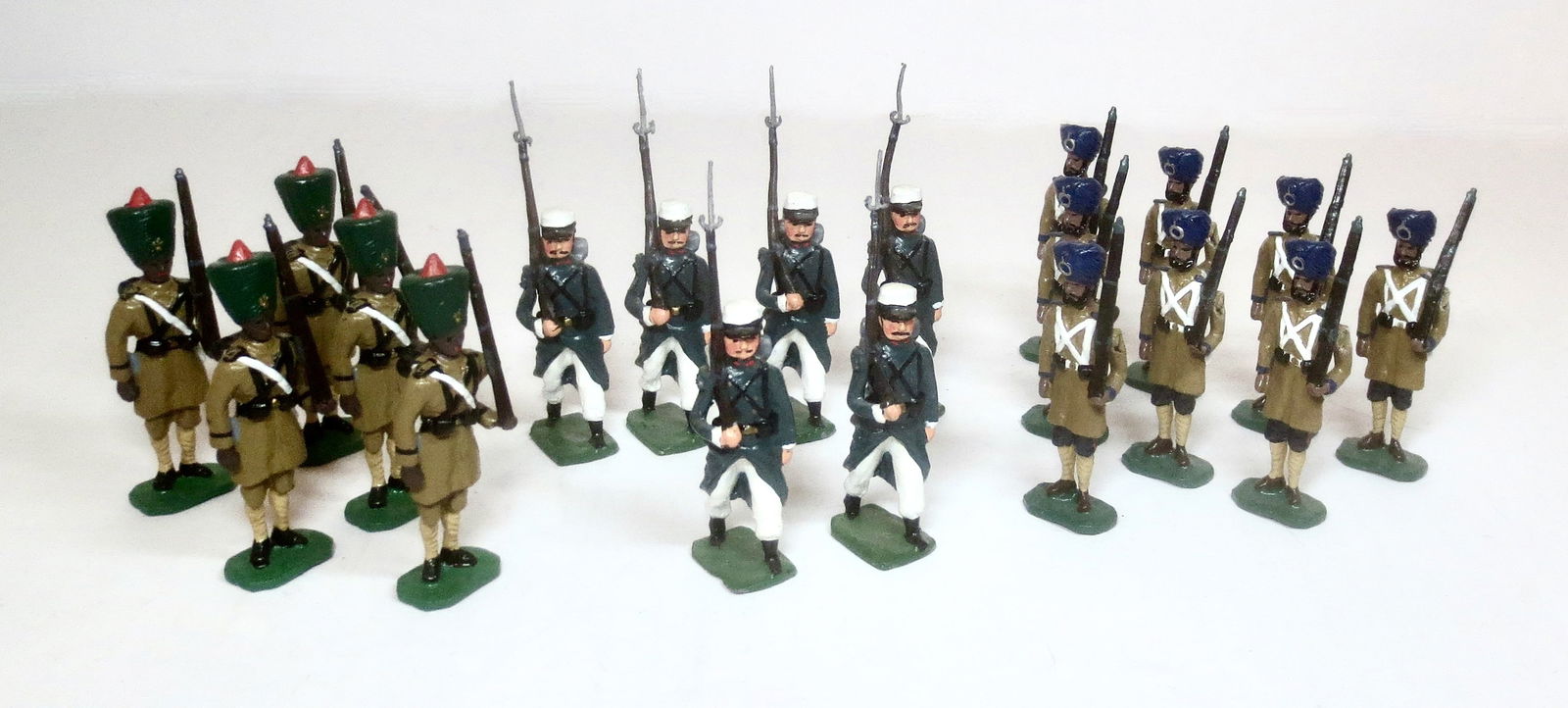 Solid Cast Indian Army Types & Foreign Legion (1 of 1)