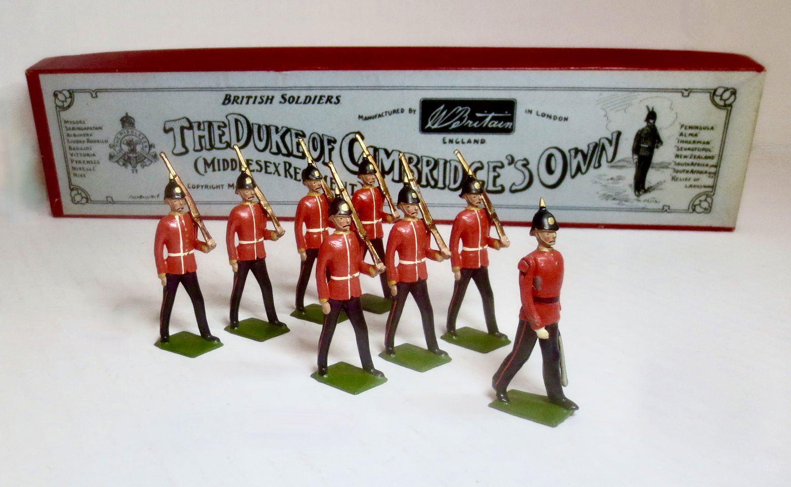 Britains RARE #76 Middlesex Regiment (1 of 1)