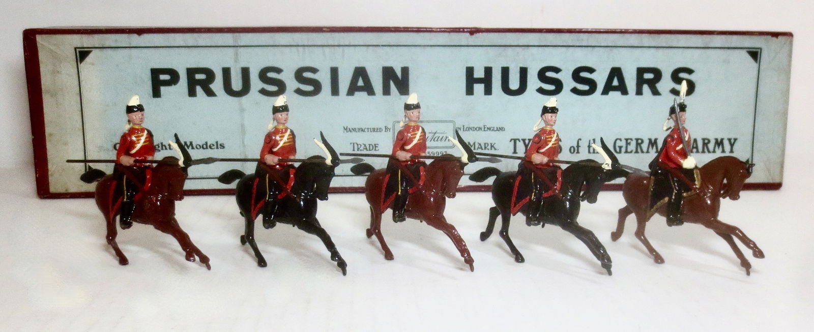 Britains #153 RARE Prussian Hussars (1 of 1)