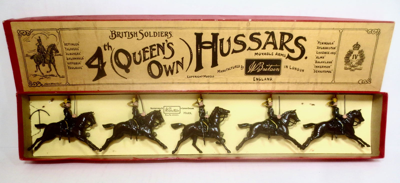 Britains #8 Queen's Own 4th Hussars (1 of 1)