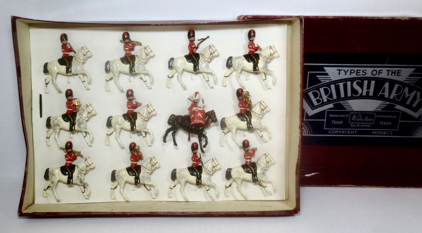 Britains RARE #1721 Band Of The 2nd Dragoons (1 of 1)