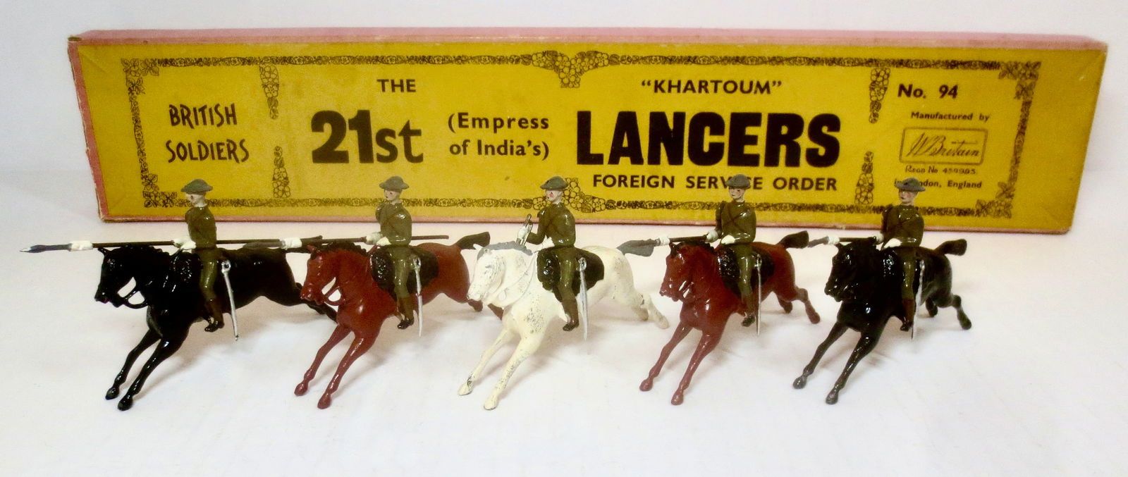 Britains #94 21st Empress of India's Hussars (1 of 1)