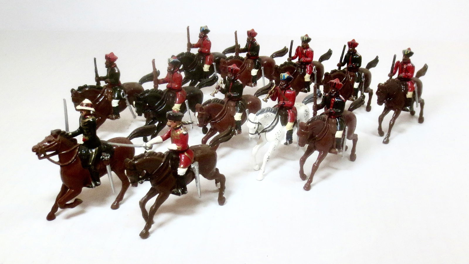 Britains Modern Issue Indian Cavalry Types (1 of 1)